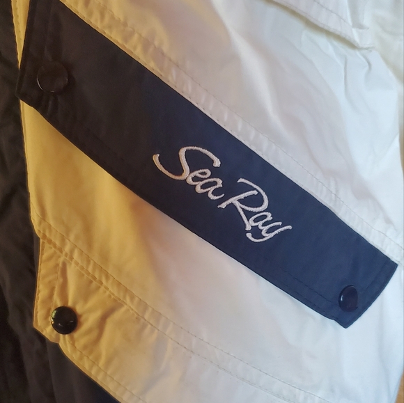 Vintage ASTRO Spprtswear SeaRay Boating Windbreaker Jacket Mens - Picture 11 of 15